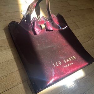 SUMMER SALE☀️😎 TED BAKER SPARKLY RUBY ICON TOTE